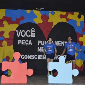 Imagem da notícia Prefeitura de Jahu participa da 2ª Feira de Conscientização de Autismo - FOTOS