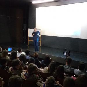 Imagem da notícia Palestra sobre astronomia - FOTOS