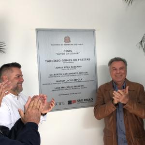Imagem da notícia PREFEITURA INAUGURA O CRAS ALTOS DA CIDADE