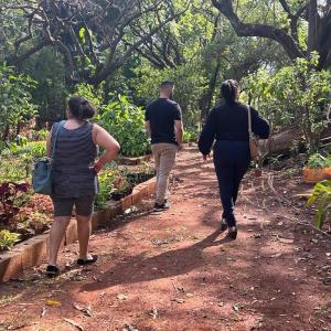 Imagem da notícia MÊS DA ÁRVORE - VISITA E AÇÃO NO HORTO MUNICIPAL