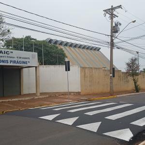 Imagem da notícia PREFEITURA INSTALA NOVAS FAIXAS ELEVADAS NA CIDADE