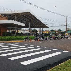 Imagem da notícia PREFEITURA INSTALA NOVAS FAIXAS ELEVADAS NA CIDADE