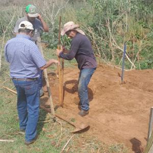 Imagem da notícia TERRENO PARA INSTALAR EQUIPAMENTO QUE MEDE NÍVEL DO RIO JAÚ É PREPARADO