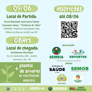 Imagem da notícia PASSEIO CICLÍSTICO - ECOJAU + PLANTIO