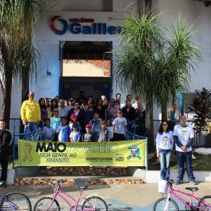 Imagem da notícia Prefeitura participa com ações no movimento Maio Amarelo - FOTOS