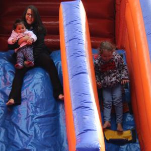Imagem da notícia Semana de conscientização do Combate ao Trabalho Infantil: Ação comunitária, com recreação e passeio ciclístico na Praça da Matriz do Distrito de Potunduva - FOTOS