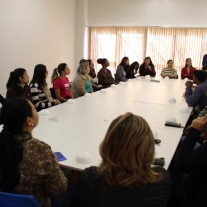 Imagem da notícia Oficina de fantoches para orientadores do Serviço Convivência e Fortalecimento de Vínculos - FOTOS