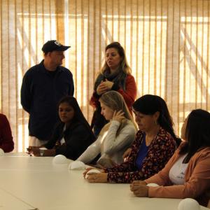 Imagem da notícia Oficina de fantoches para orientadores do Serviço Convivência e Fortalecimento de Vínculos - FOTOS