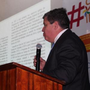 Imagem da notícia Palestra com o Desembargador Luiz Henrique Rafael na Semana de Combate ao Trabalho Infantil - FOTOS