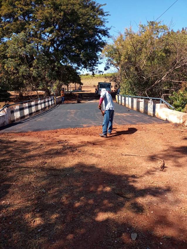PREFEITURA CONCLUI OBRAS NA PONTE DO MANDAGUAHY