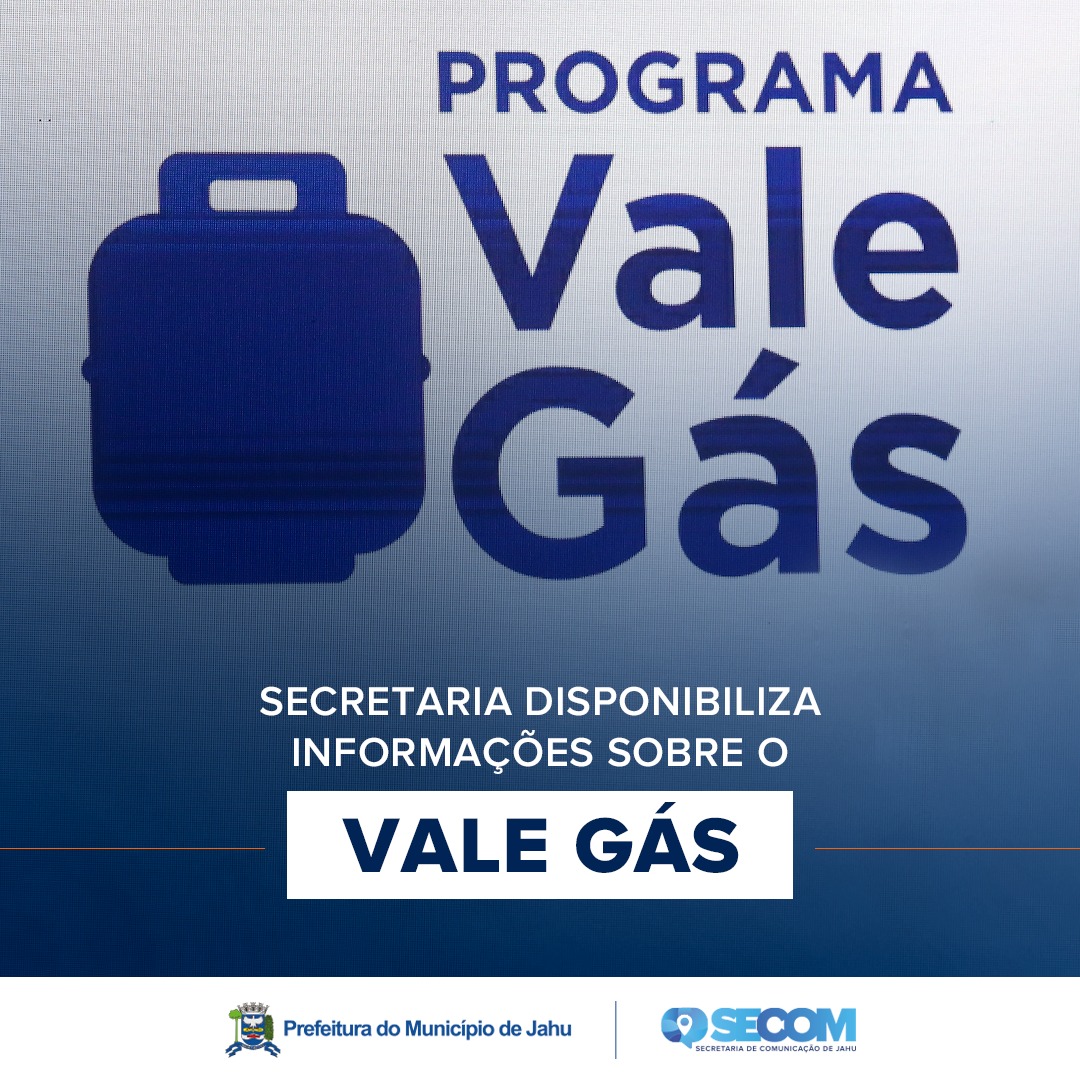 INFORMAÇÕES - VALE GÁS