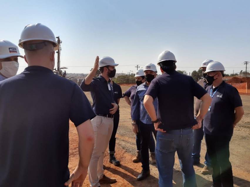 PREFEITO VISITA OBRA DO 'TENDA' EM JAHU