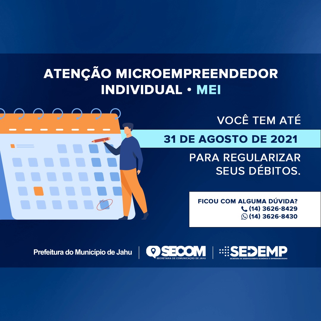 PREFEITURA ORIENTA SOBRE REGULARIZAÇÃO DE MEIs