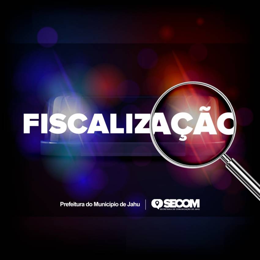 DOMINGO TAMBÉM REGISTRA AÇÕES DE FISCALIZAÇÃO