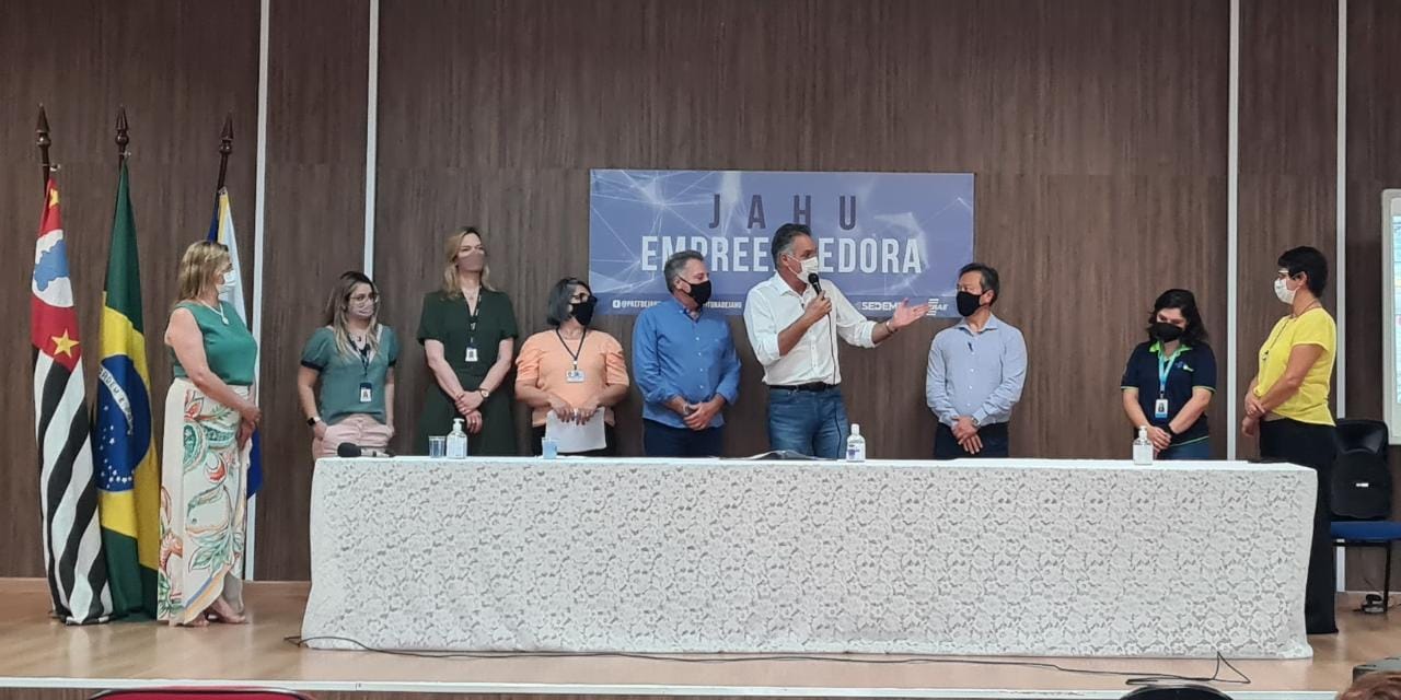 PREFEITURA FIRMA PARCERIAS COM O SEBRAE NO LANÇAMENTO DO PROGRAMA 'JAHU EMPREENDEDORA'