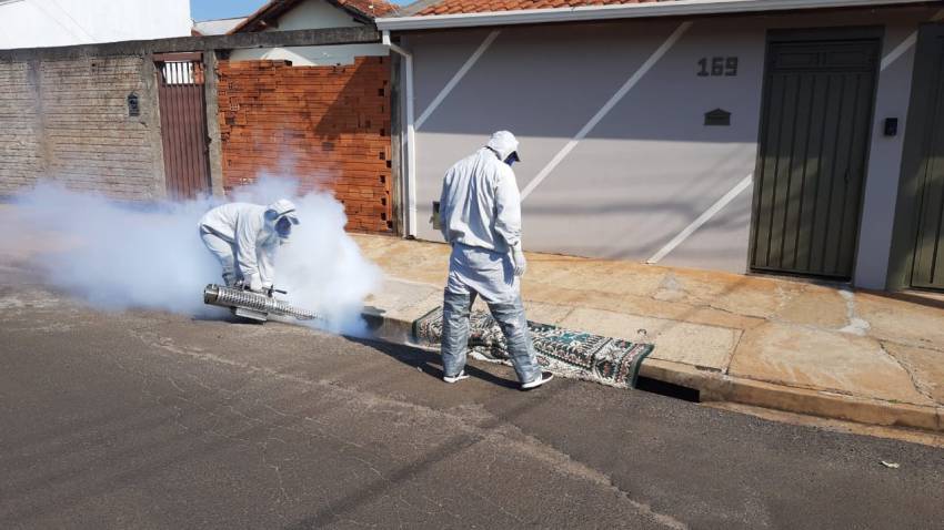 TEM INÍCIO TRABALHO DE NEBULIZAÇÃO NO BALLAN II