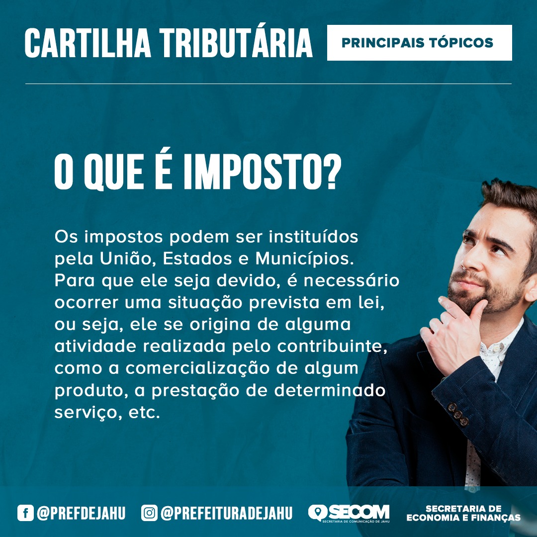 VOCÊ SABE O QUE É IMPOSTO?