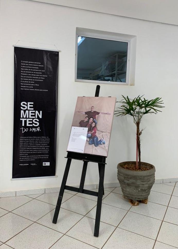 EXPOSIÇÃO EM PROL DA ADOÇÃO ESTÁ NO FÓRUM