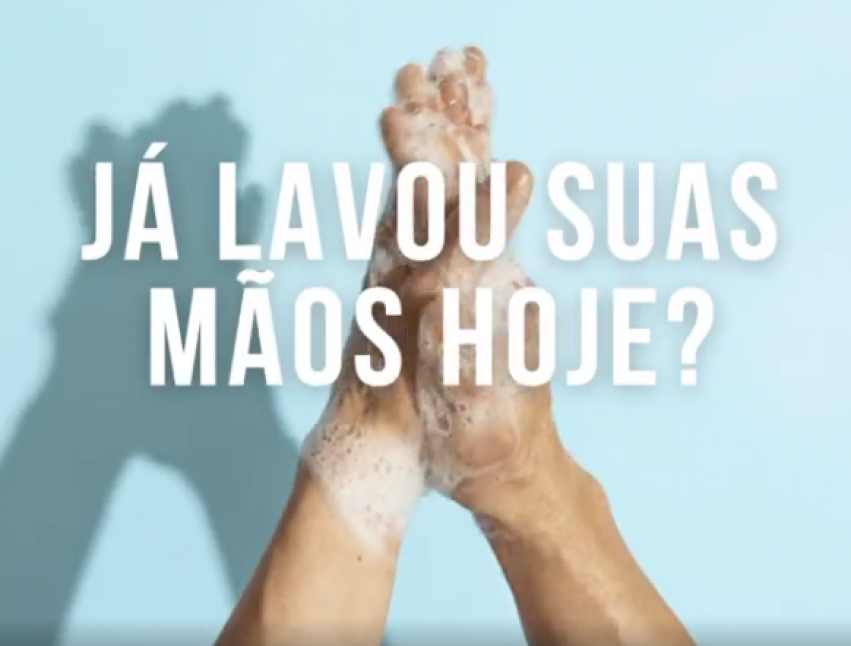 'Dia Mundial da Lavagem de Mãos'
