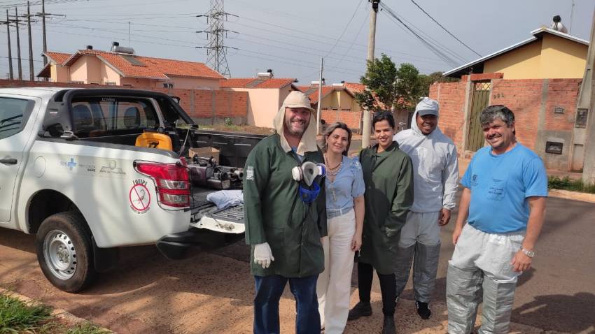FINALIZADO TRABALHO DE NEBULIZAÇÃO NO SANI