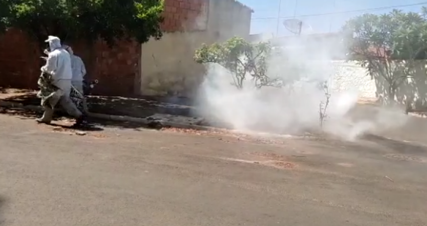 ZOONOSES FINALIZA NEBULIZAÇÃO NO JARDIM SÃO JOSÉ