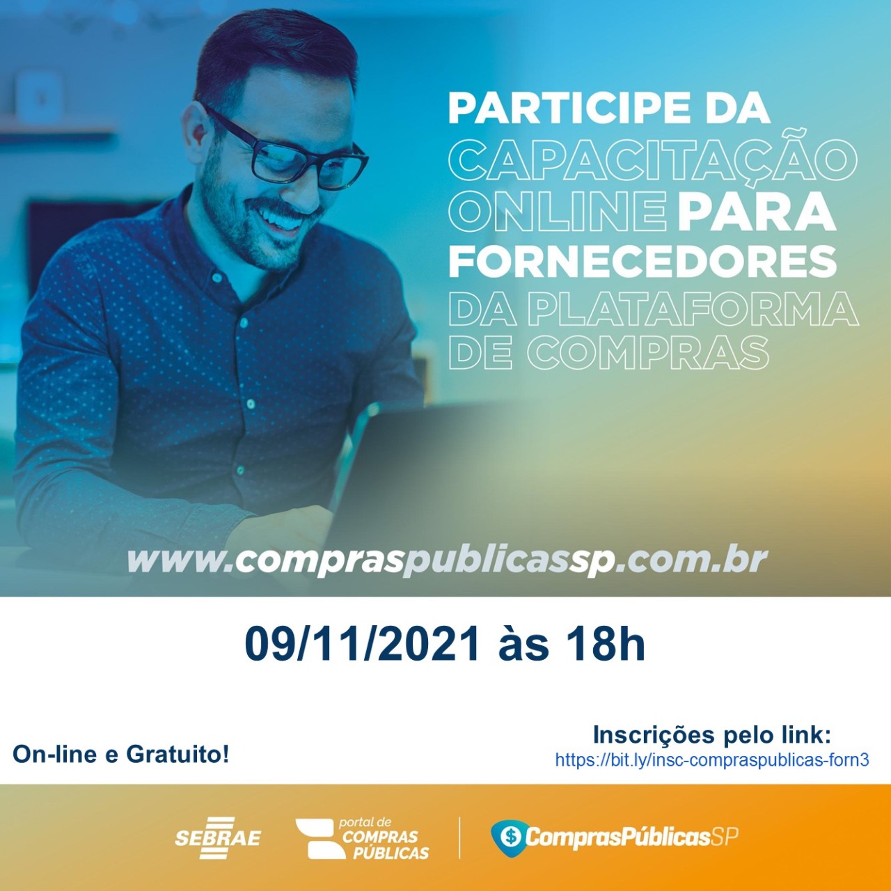 SEBRAE OFERECE CURSO DE CAPACITAÇÃO DE COMPRAS PÚBLICAS