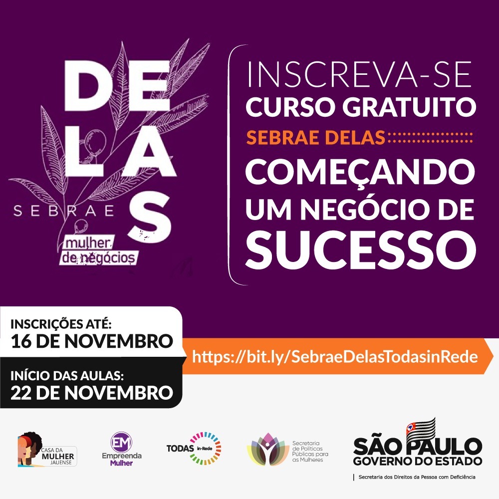 SECRETARIA OFERECE CAPACITAÇÃO ONLINE PARA MULHERES COM DEFICIÊNCIA