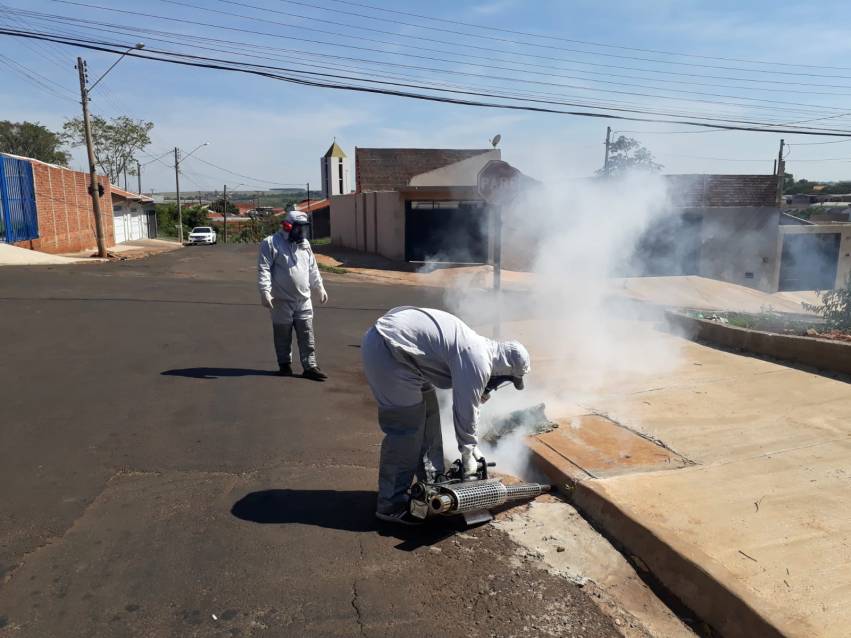 FINALIZADA TERMONEBULIZAÇÃO DA REGIÃO DO SANTA HELENA