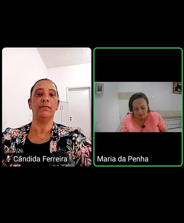 CAPACITAÇÃO ONLINE CONTA COM A PARTICIPAÇÃO DE MARIA DA PENHA