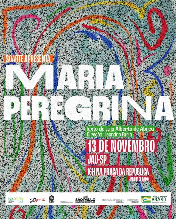 CULTURA EXIBE A PEÇA “MARIA PEREGRINA” NO JARDIM DE BAIXO
