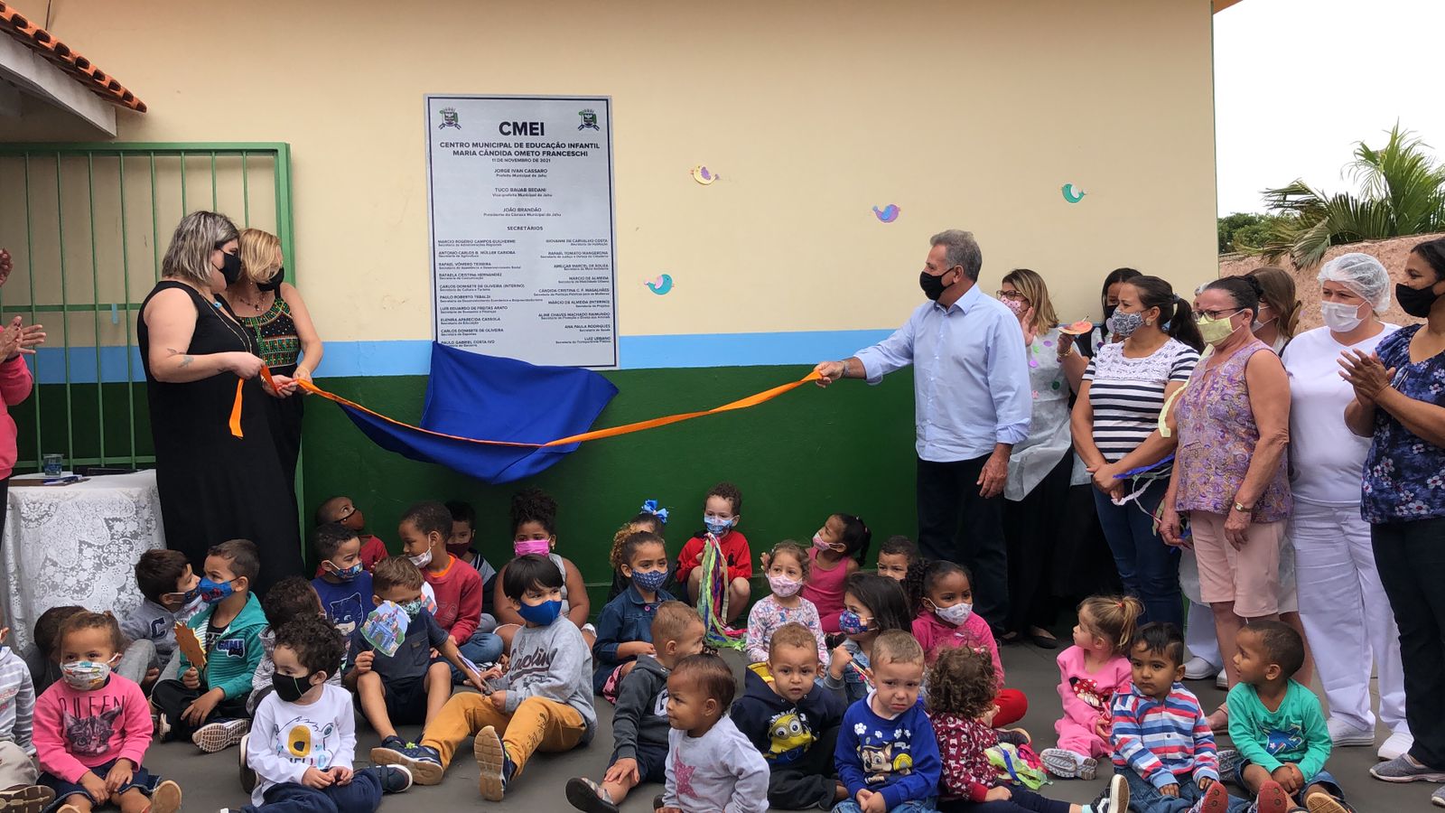 PREFEITURA REINAUGURA CEMEI EM POTUNDUVA