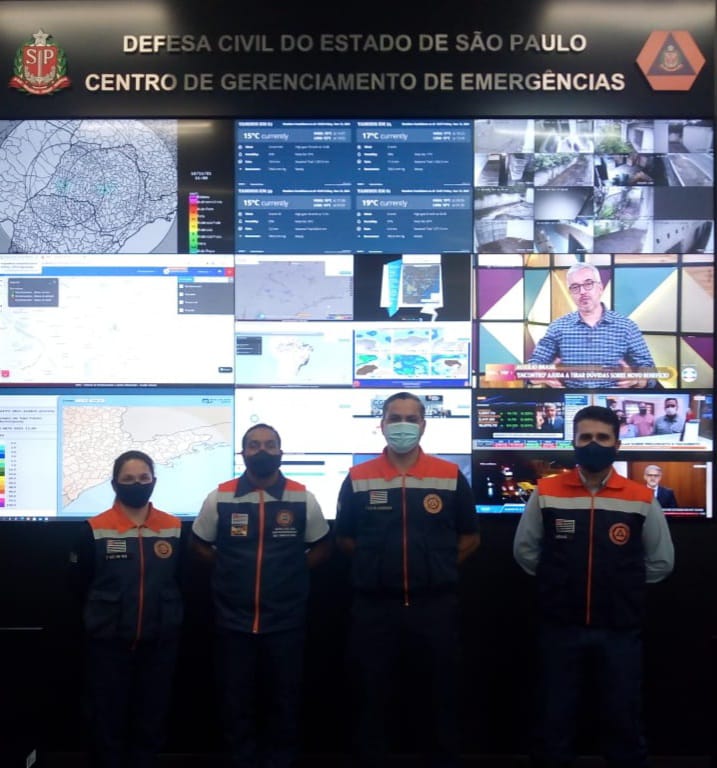 DEFESA CIVIL PARTICIPA DE REUNIÕES EM SÃO PAULO