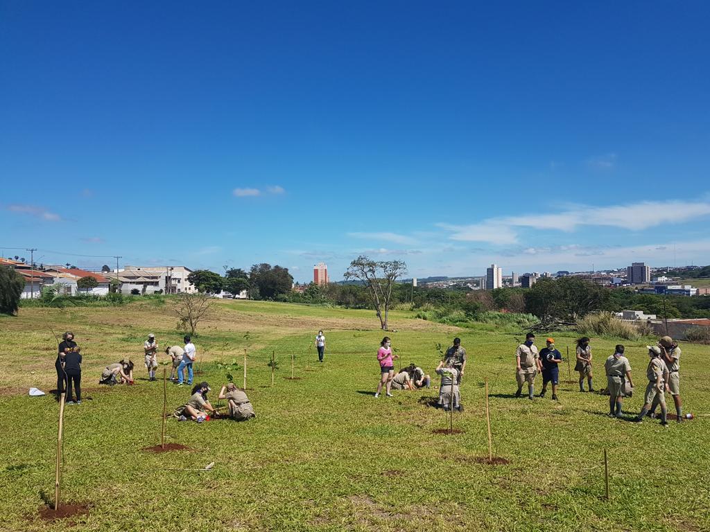 SEMEIA PLANTA 87 ÁRVORES NOS JARDINS BRASÍLIA E DR. LUCIANO