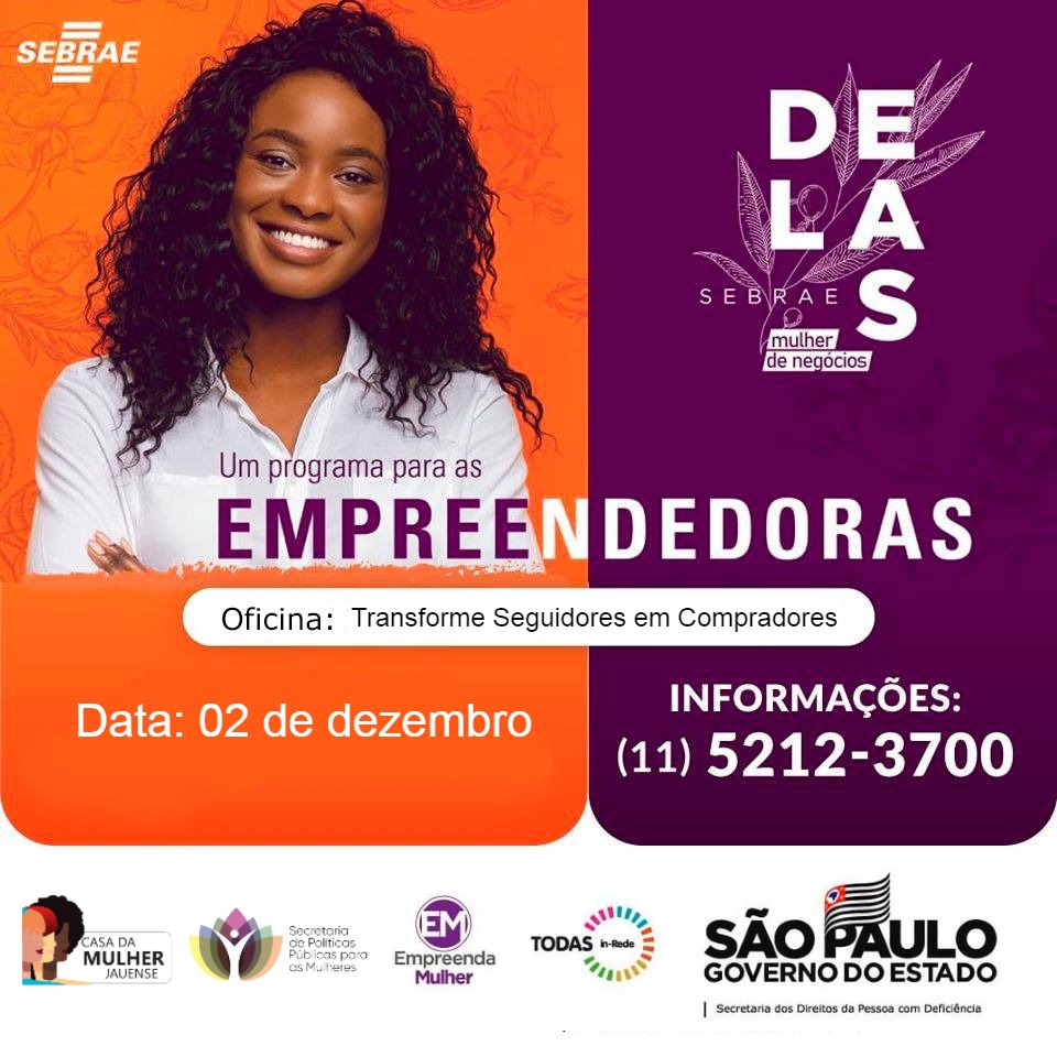 CAPACITAÇÃO DE VENDAS PELO WHATSAPP CONTEMPLA MULHERES COM DEFICIÊNCIA