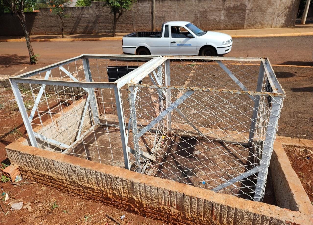 LIXEIRA DE MATERIAL RECICLÁVEL É RETIRADA DO POUSO ALEGRE DE BAIXO