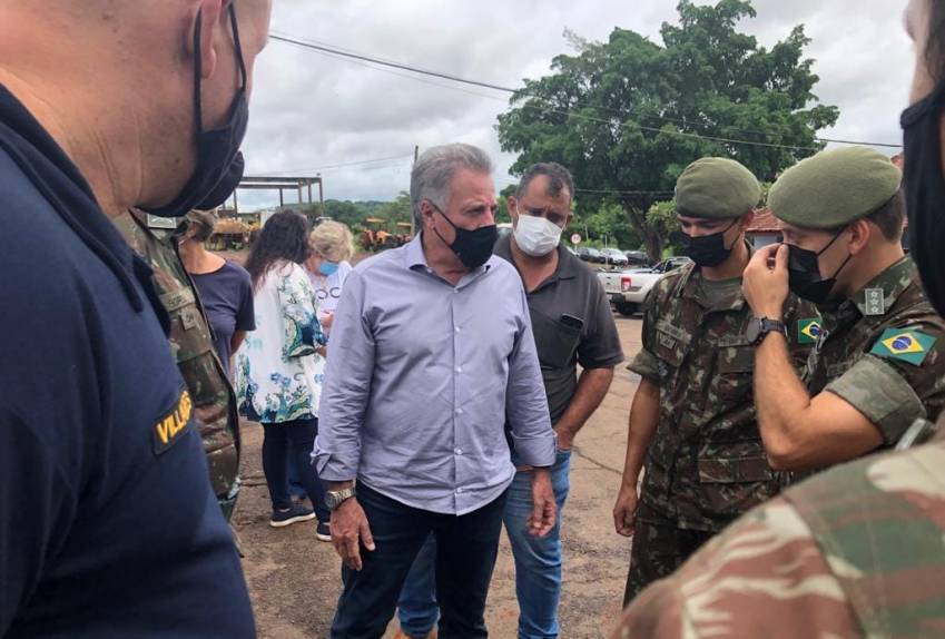 EQUIPE TÉCNICA DO EXÉRCITO FAZ RECONHECIMENTO DE ÁREAS ATINGIDAS PELA ENCHENTE