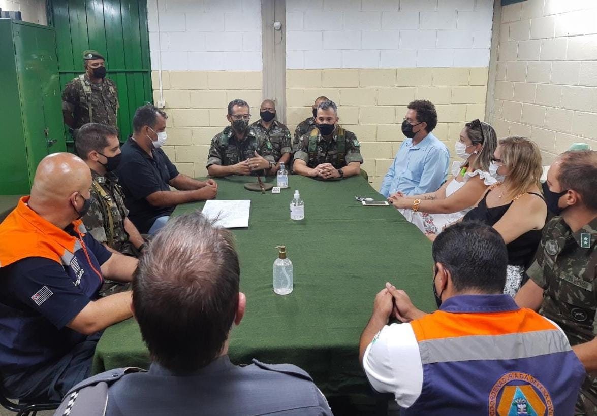 EXÉRCITO AVALIA CENÁRIO E AÇÕES ADOTADAS NO MUNICÍPIO