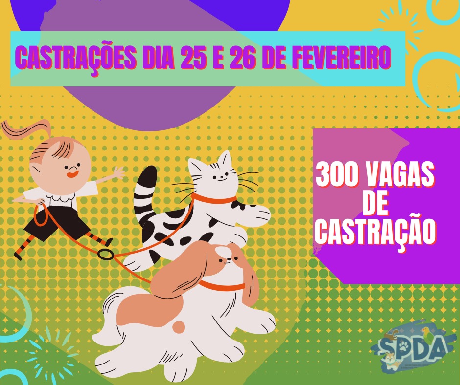 SECRETARIA CADASTRA ANIMAIS PARA CASTRAÇÕES EM POTUNDUVA