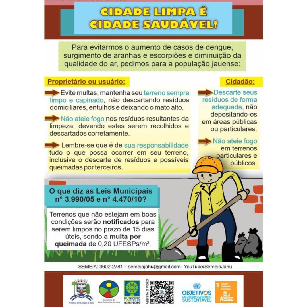 OUVIDORIA REGISTRA MAIS DE 120 CASOS DE SUJEIRA E QUEIMADAS EM TERRENOS EM 2021