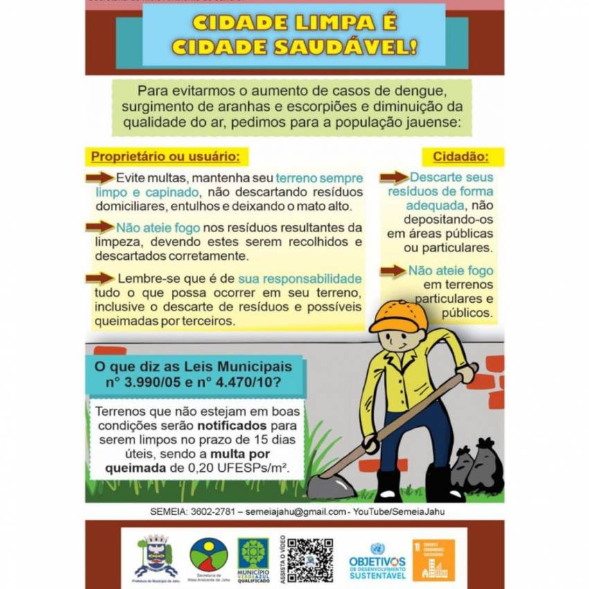OUVIDORIA REGISTRA MAIS DE 120 CASOS DE SUJEIRA E QUEIMADAS EM TERRENOS EM 2021