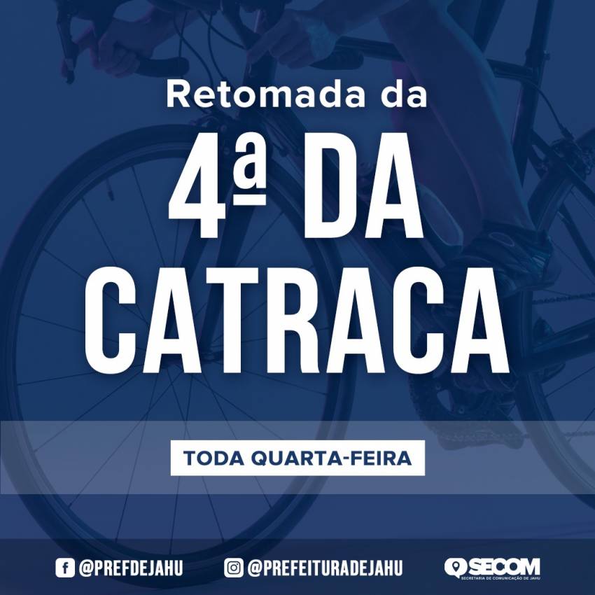 SECRETARIA DE ESPORTES RETOMA 4ª DA CATRACA