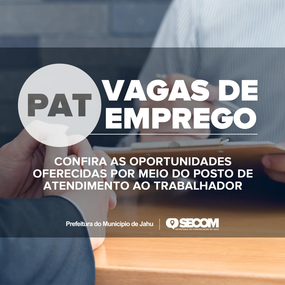 Posto de Atendimento ao Trabalhador - Período : 21/03/2022 A 25/03/2022