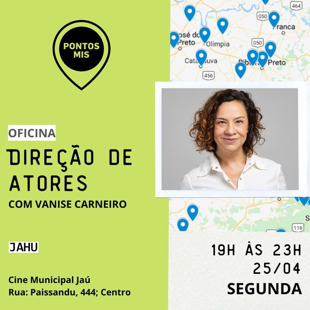 PREFEITURA PROMOVE OFICINA DE DIREÇÃO DE ATORES  