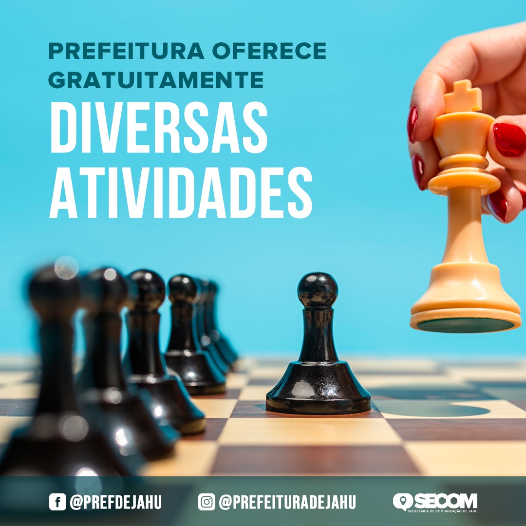 PREFEITURA OFERECE GRATUITAMENTE DIVERSAS ATIVIDADES FÍSICAS  