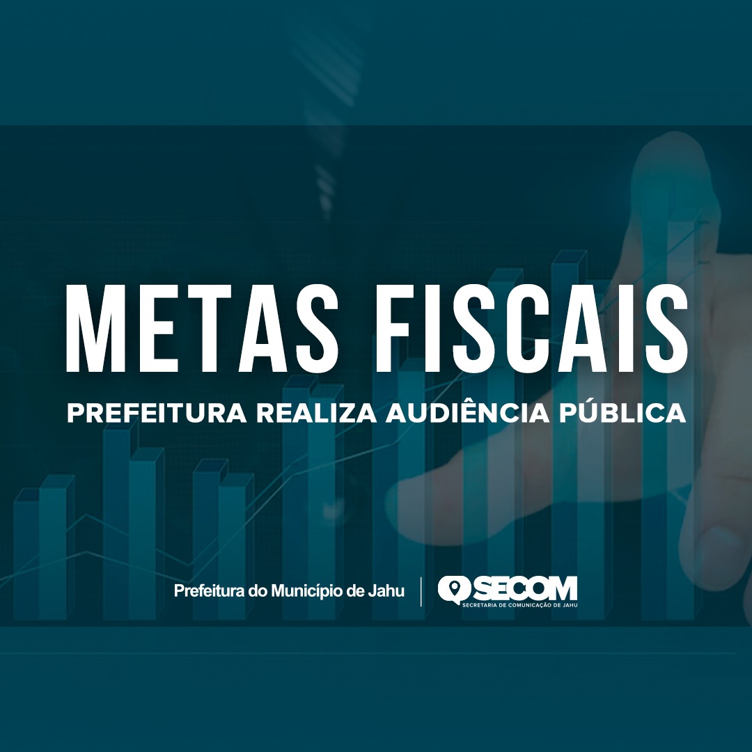 PREFEITURA REALIZA AUDIÊNCIA PÚBLICA SOBRE METAS FISCAIS