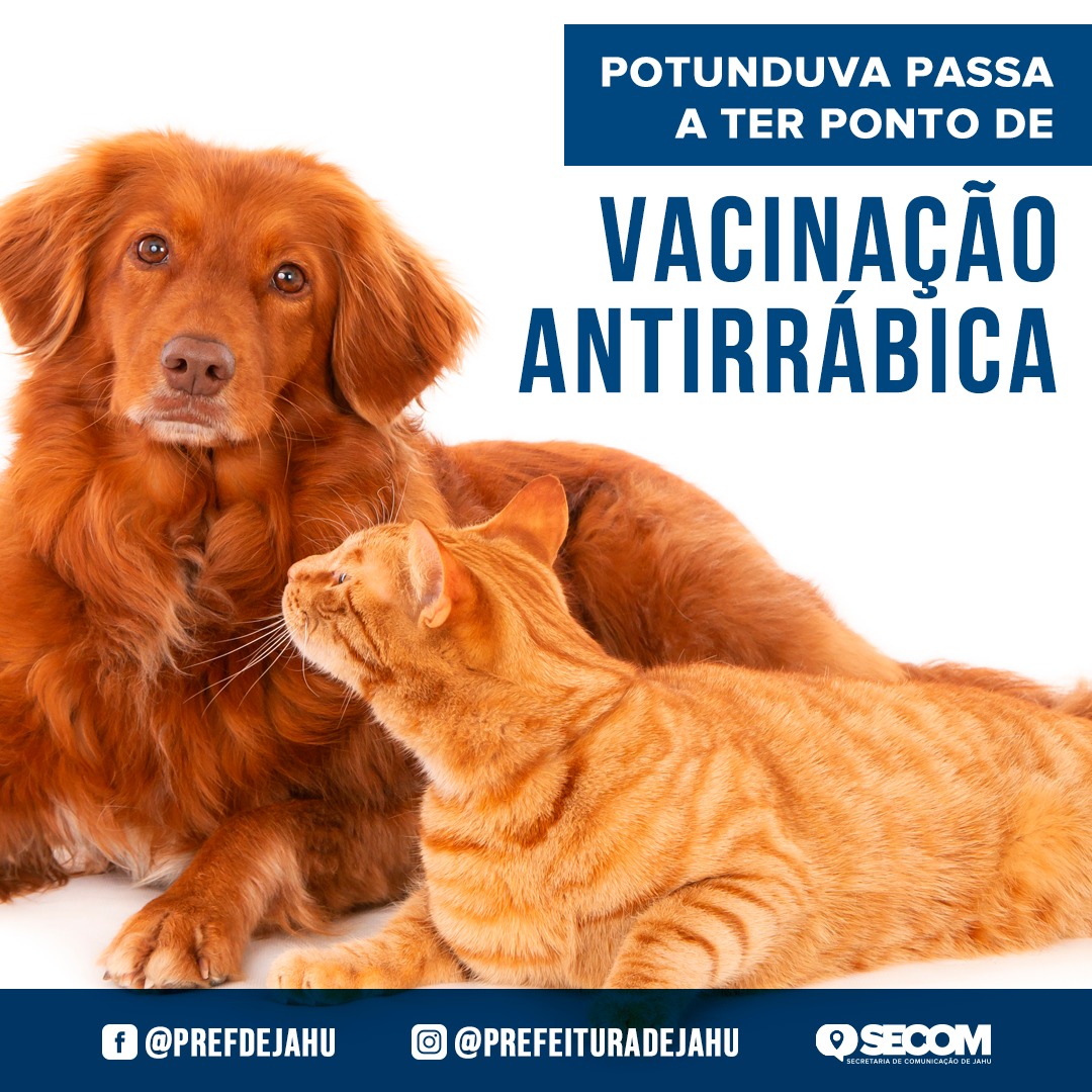 POTUNDUVA PASSA A TER PONTO DE VACINAÇÃO ANTIRRÁBICA