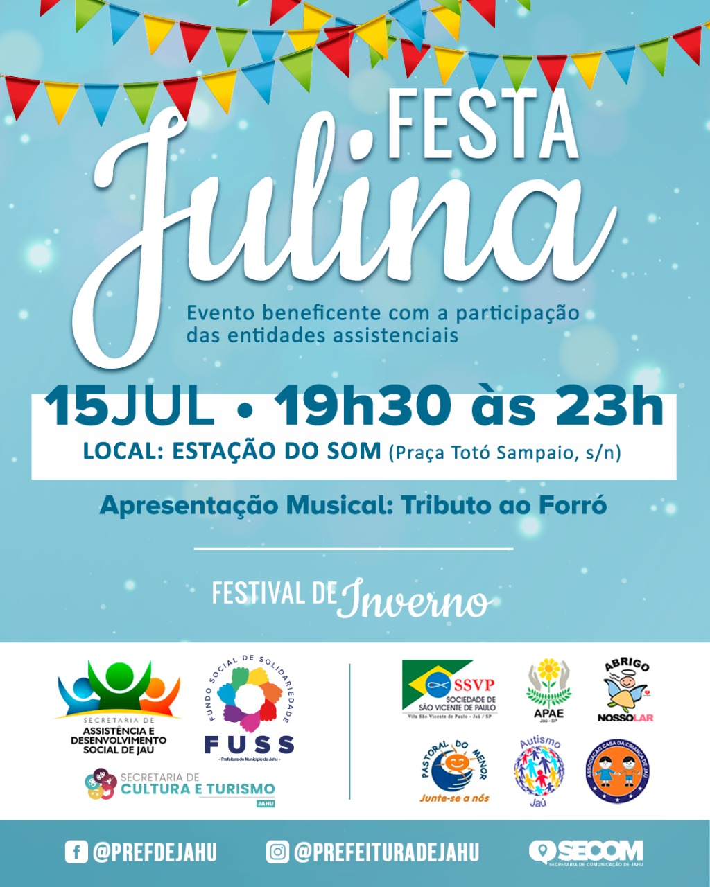 FESTA JULINA NA ESTAÇÃO DO SOM
