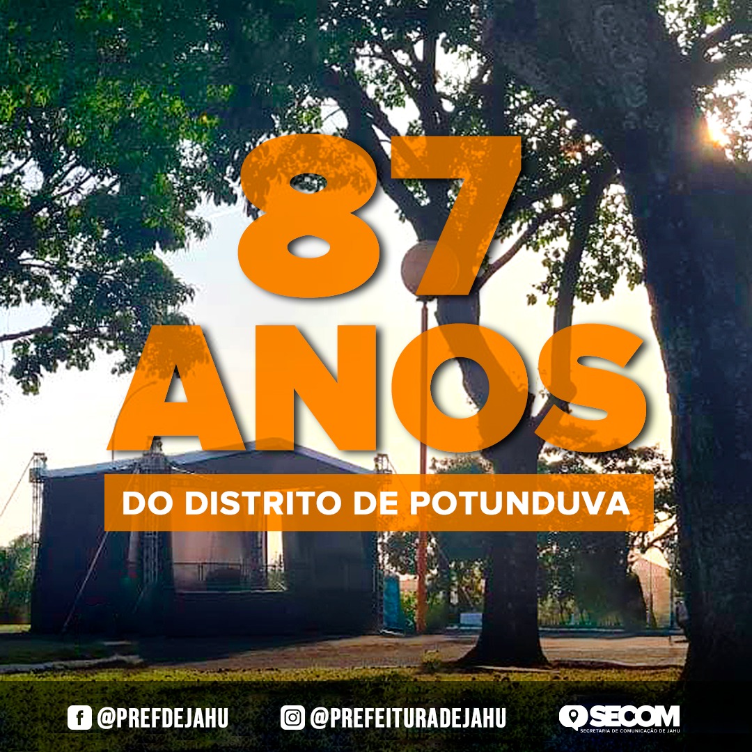 PARABÉNS, POTUNDUVA!