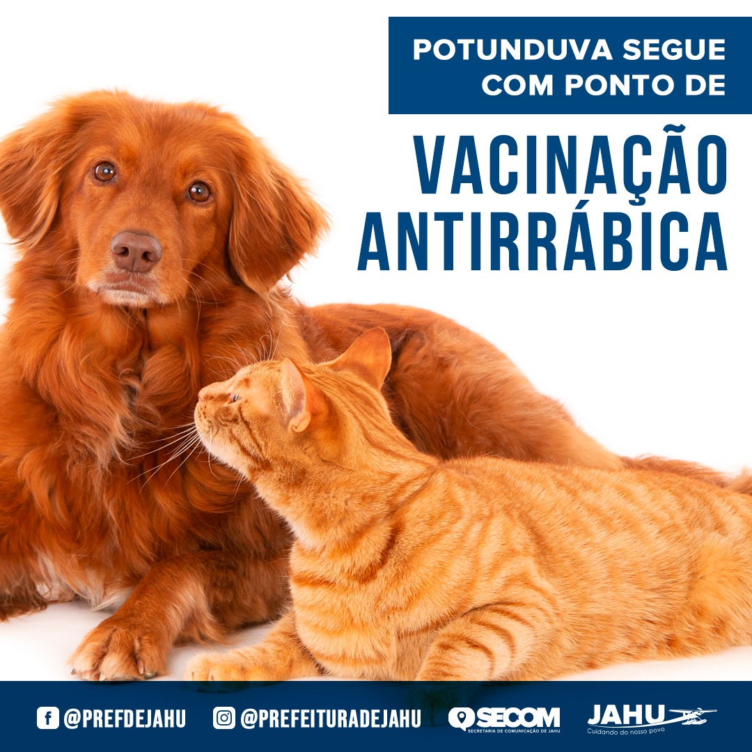 PREFEITURA SEGUE COM PONTO DE VACINAÇÃO ANTIRRÁBICA EM POTUNDUVA