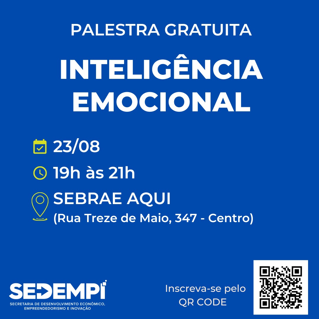 SEDEMPI OFERECE PALESTRA SOBRE INTELIGÊNCIA EMOCIONAL